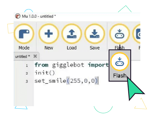 Sample python program - see text below.